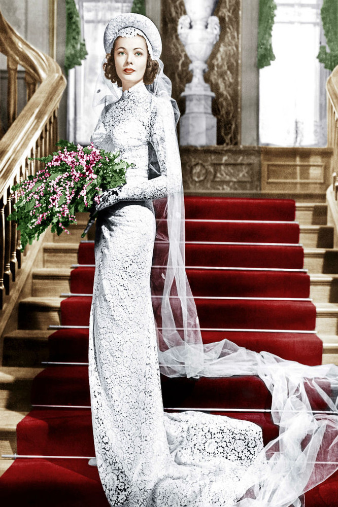 oleg cassini a line wedding dress Cassini's gown in The Razor's Edge DELORIS Nashville Bachelorette Party Ideas Size:XX-LARGE