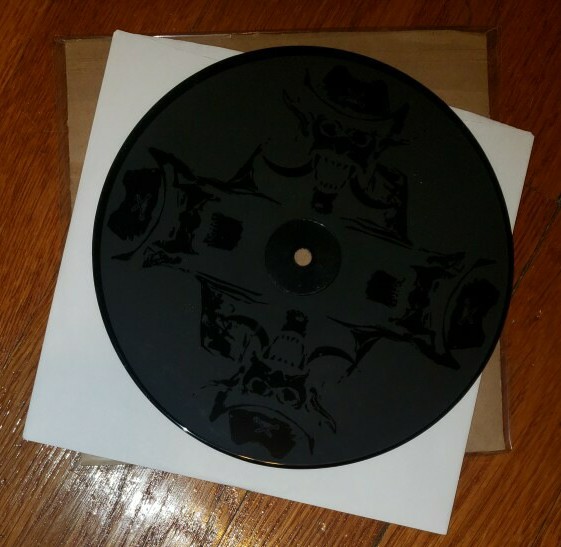 Motorhead Lemmy 7 test pressing with etched B-side