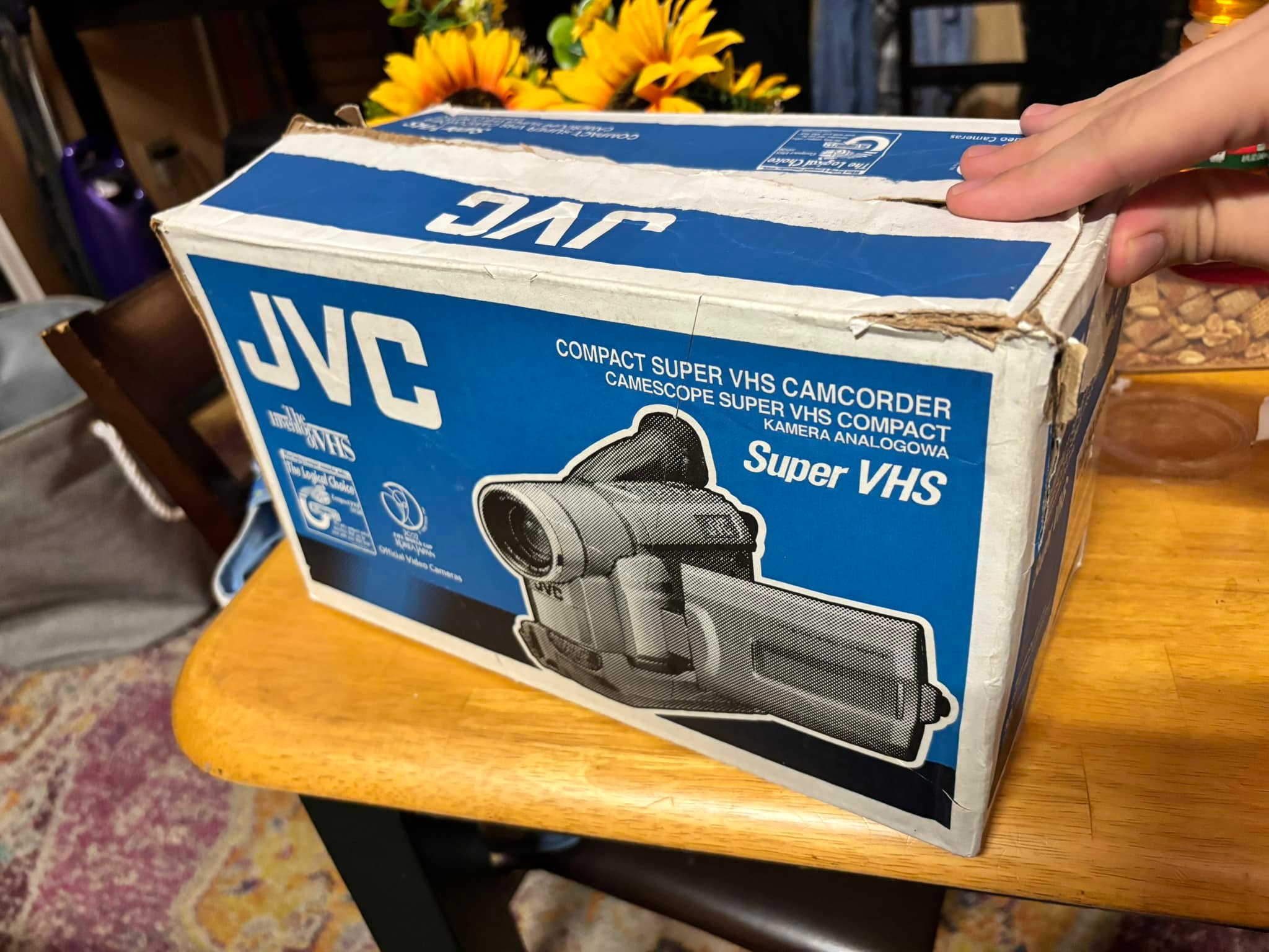 New in box 1998 JVC GR-EX1 Super VHS and Hifi stereo Working great 👍