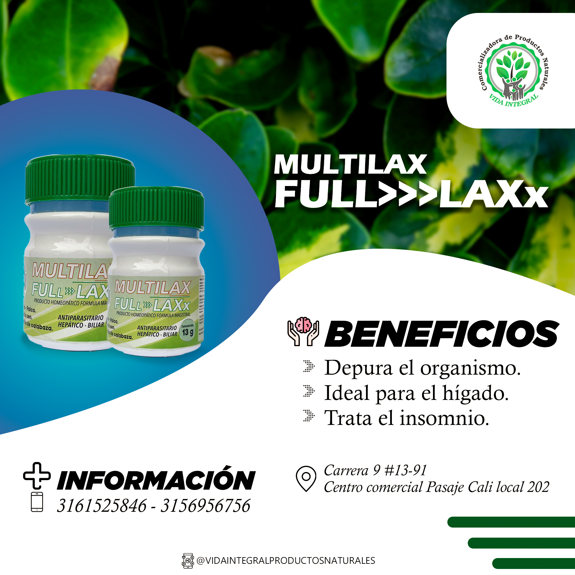 🍀 FULL>>LAXx 🔘Producto... - vidaintegralproductosnaturales | Facebook
