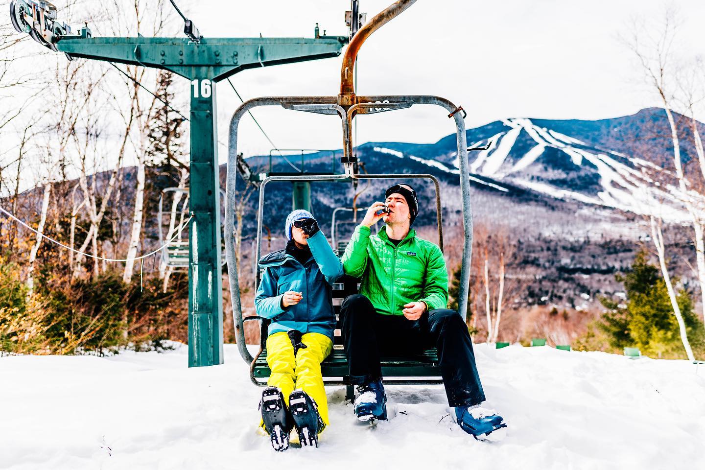 Anton & Natalie - WHAT IS YOUR END OF HIKE/SKI RITUAL? We...