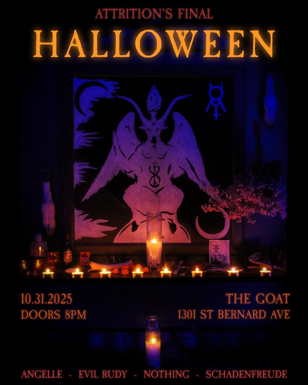 Attrition's Final Halloween with DJs Angelle + Evil Rudy + Nothing ...