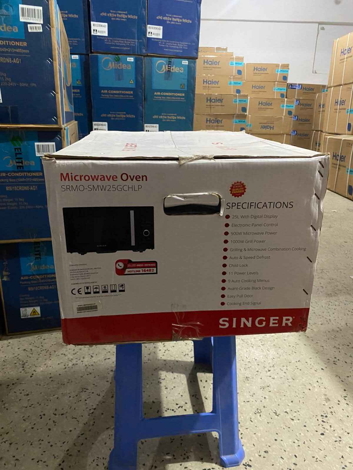 Singer 25L Grill Microwave Oven (New/ intake) - Microwave Ovens - Dhaka ...