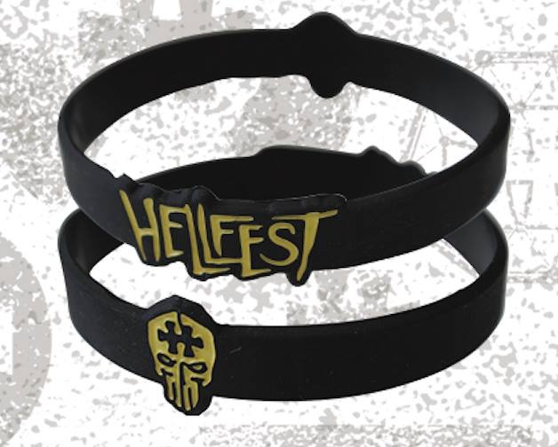 Bracelet éponge Hellfest Edition – Occasion – Collector Pour Fans De Métal