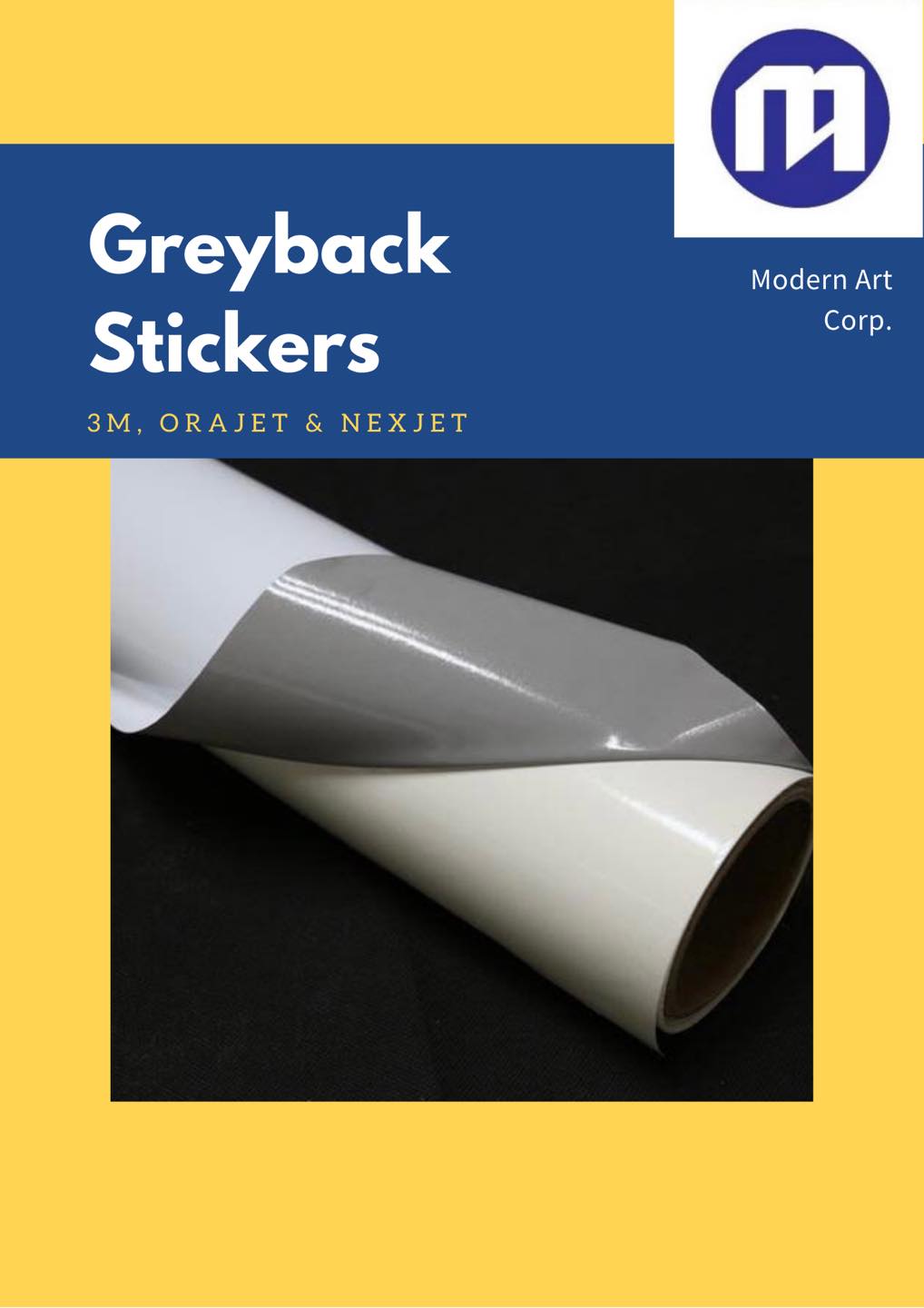 Modern Art - #ModernArtCorp #grayback #outdoorsticker #vinylsticker # ...