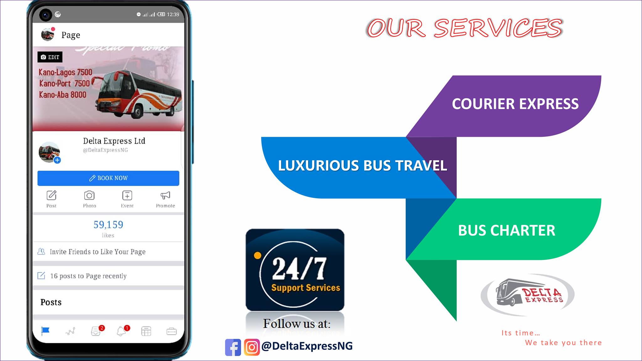 We are always happy to serve you! if... - Delta Express Ltd | Facebook
