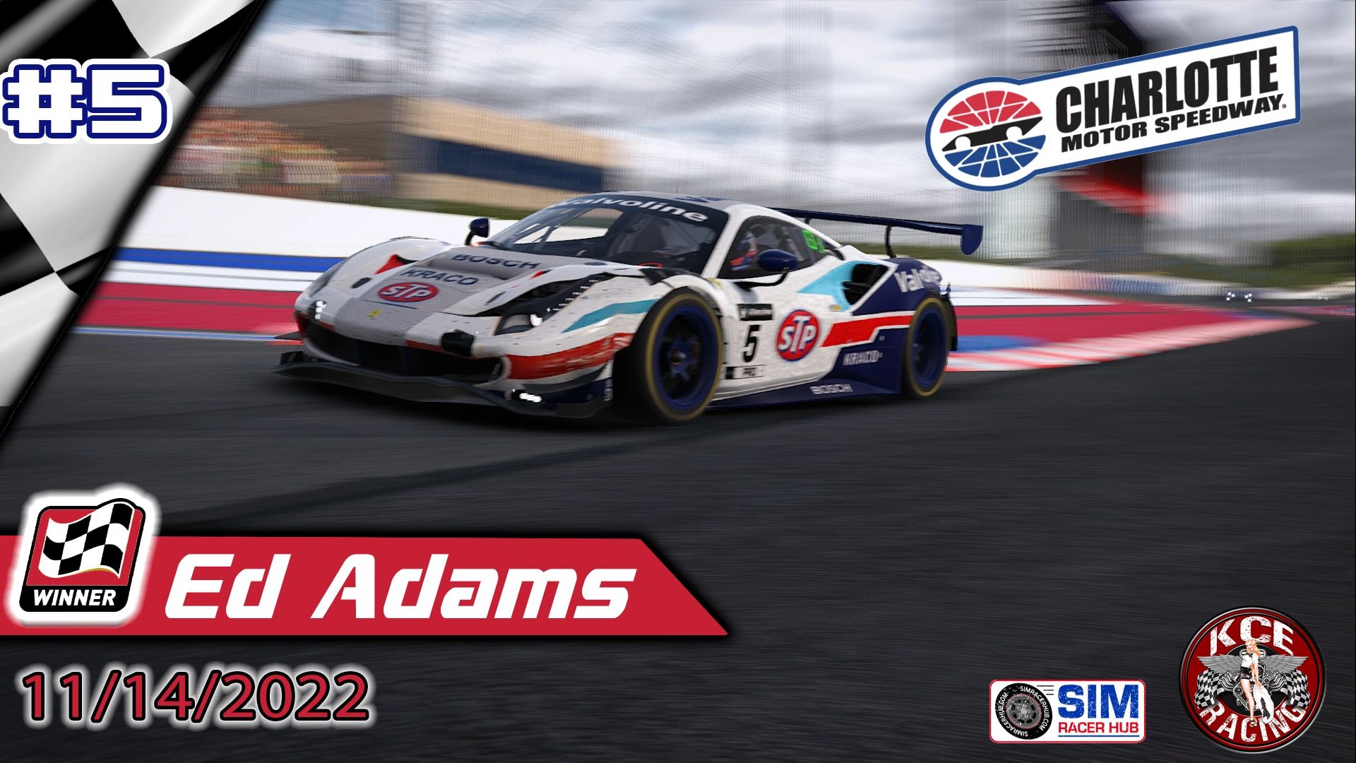 KCE Racing - Congratulations to Ed 