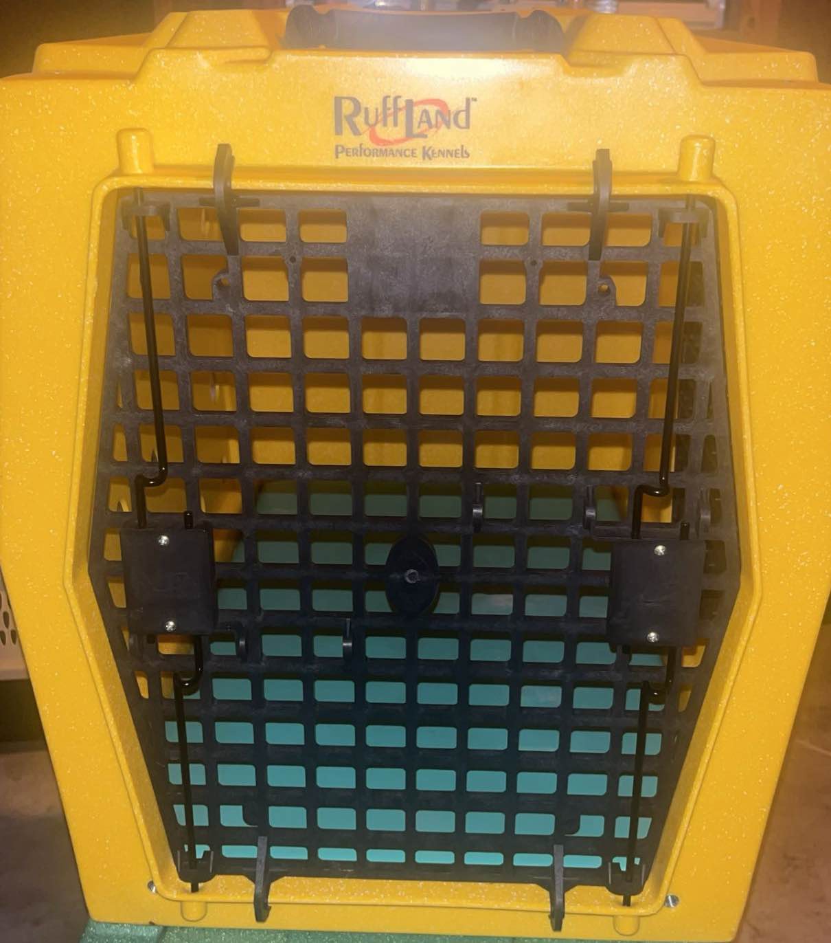 Ruff Land Kennels For Sale | Brand new sunflower yellow RuffLand kennel ...