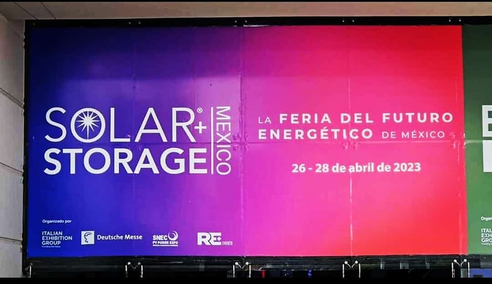 CAS Energy - Presentes en la Expo Solar Storage Mexico...
