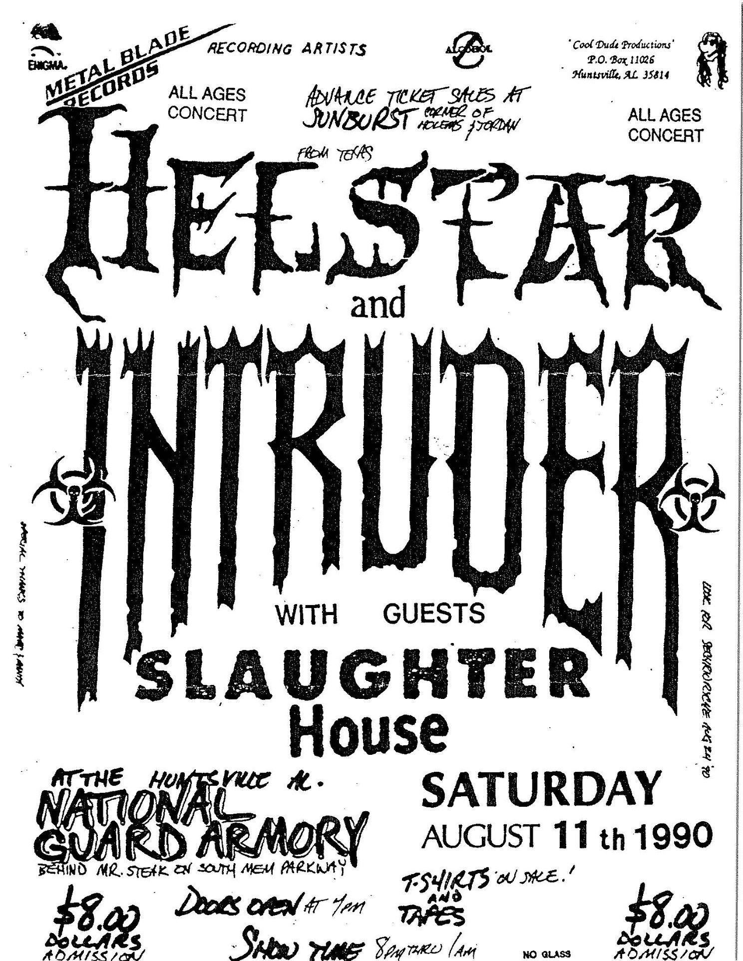 Hard Knock Life tour flyer. 1999.