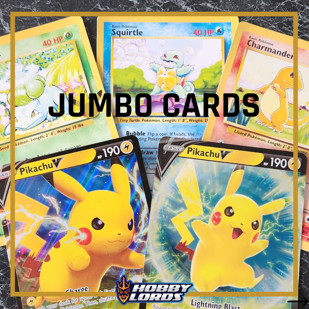 do jumbo pokemon cards have value 5 Oversized in TOP LOADERS! EX GX Legendary Full Art Untapped Games : Toys & Games The Top 5 Most Expensive