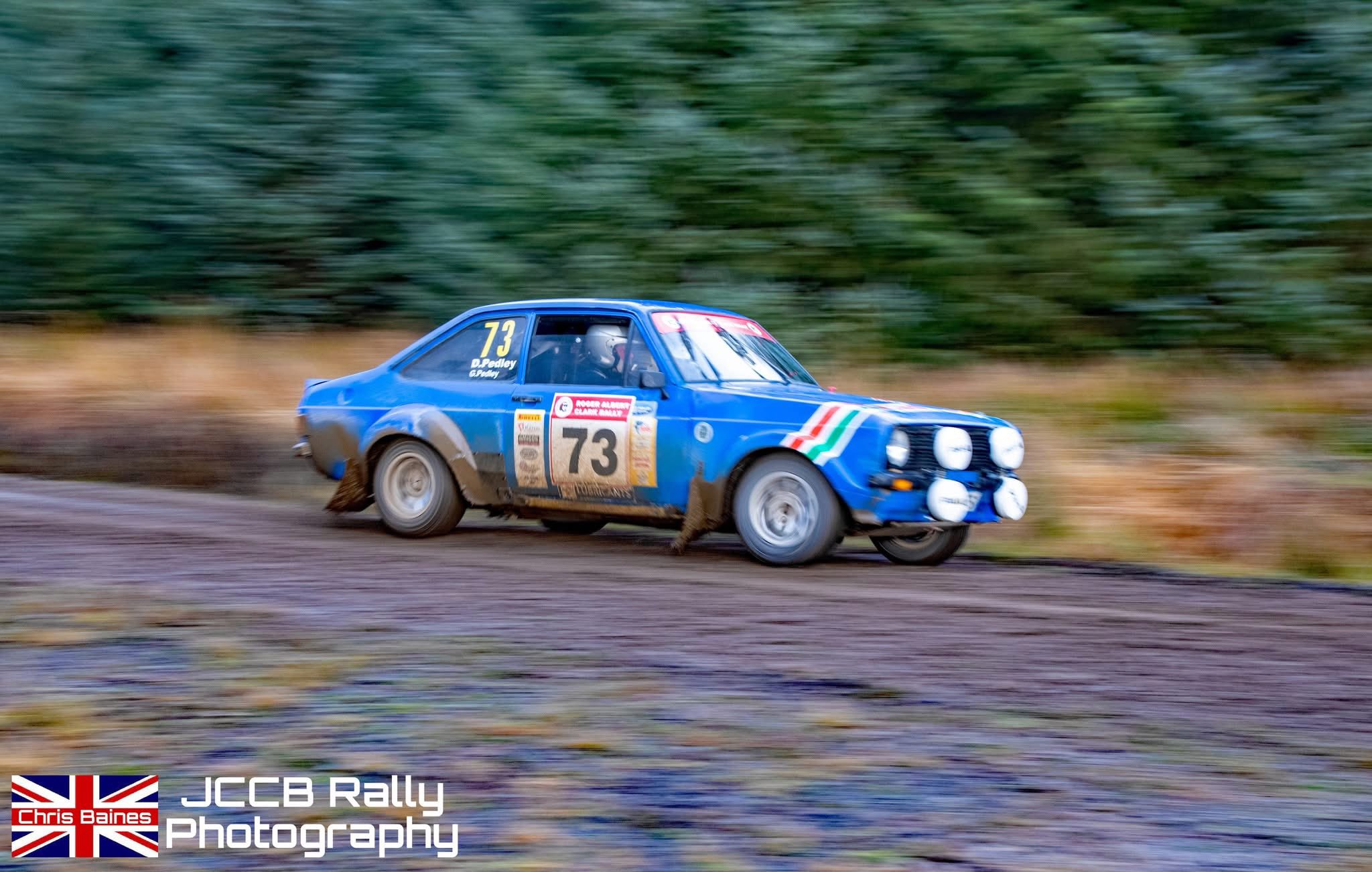 Grace Pedley Rallying