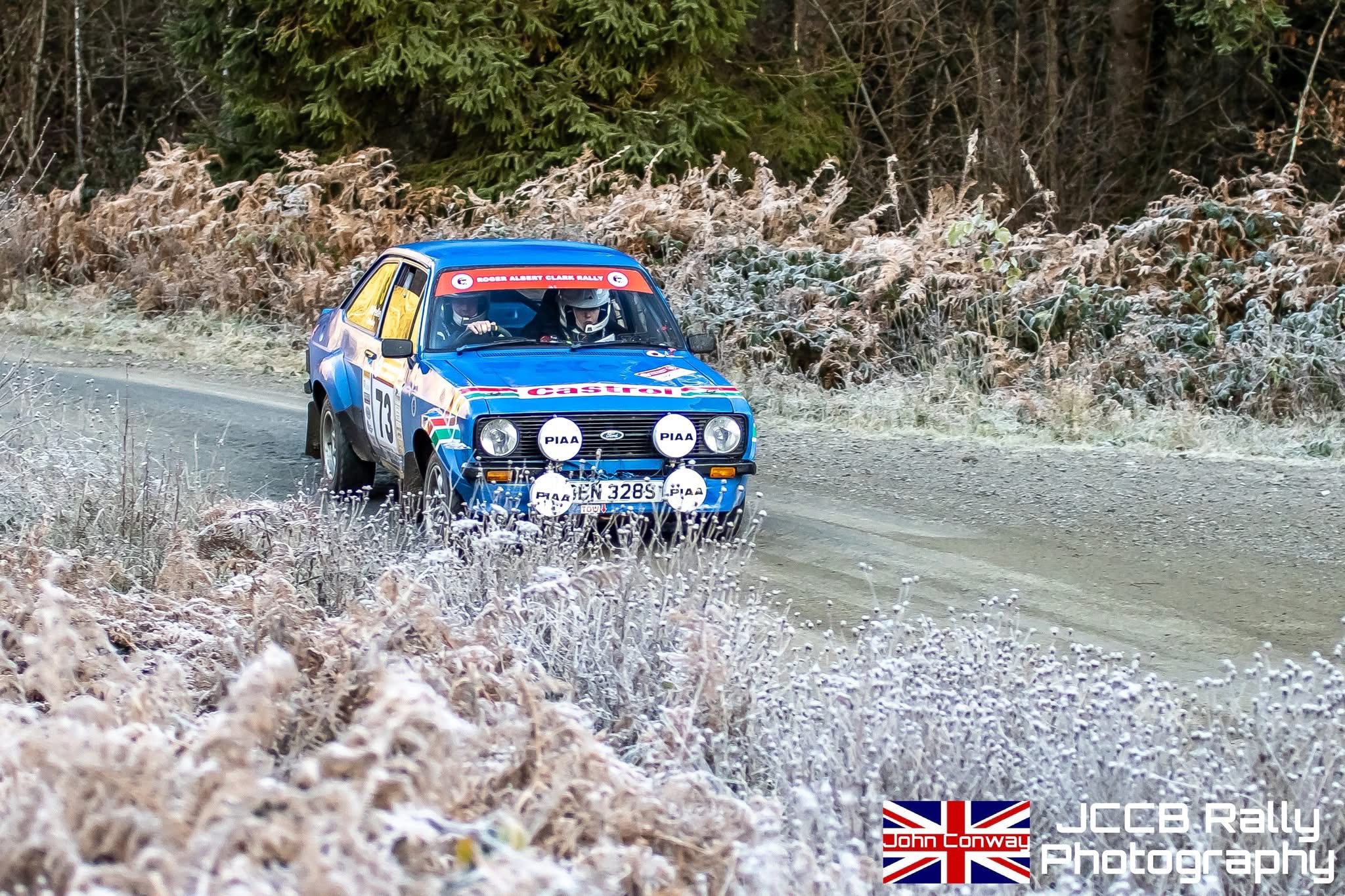 Grace Pedley Rallying