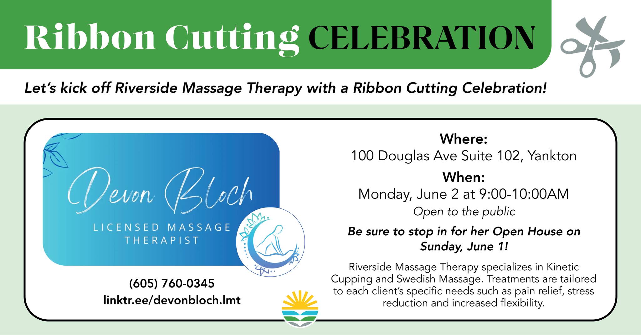 Riverside Massage Therapy Ribbon Cutting