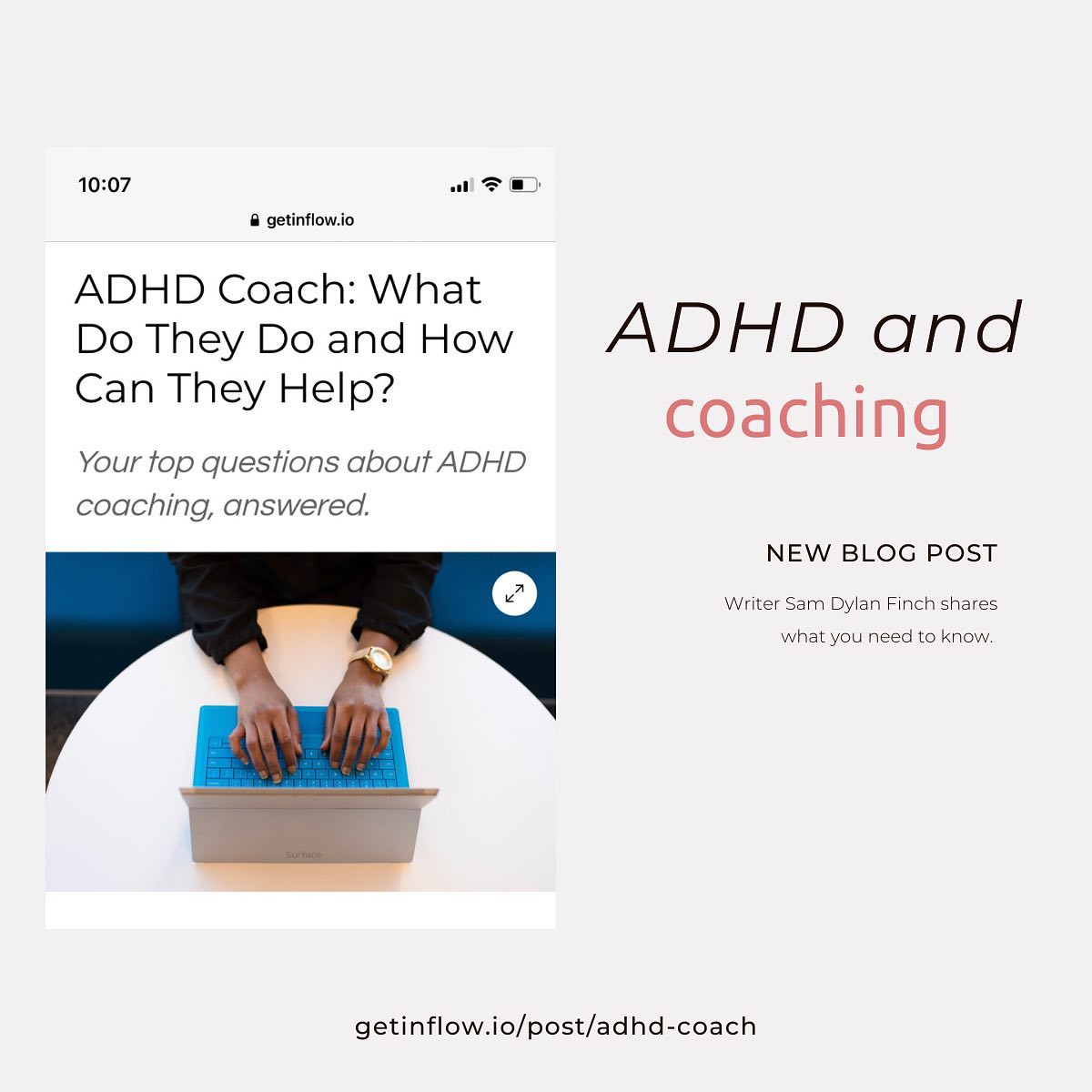Inflow - Ever wondered if an #ADHD coach is right for you?... | Facebook
