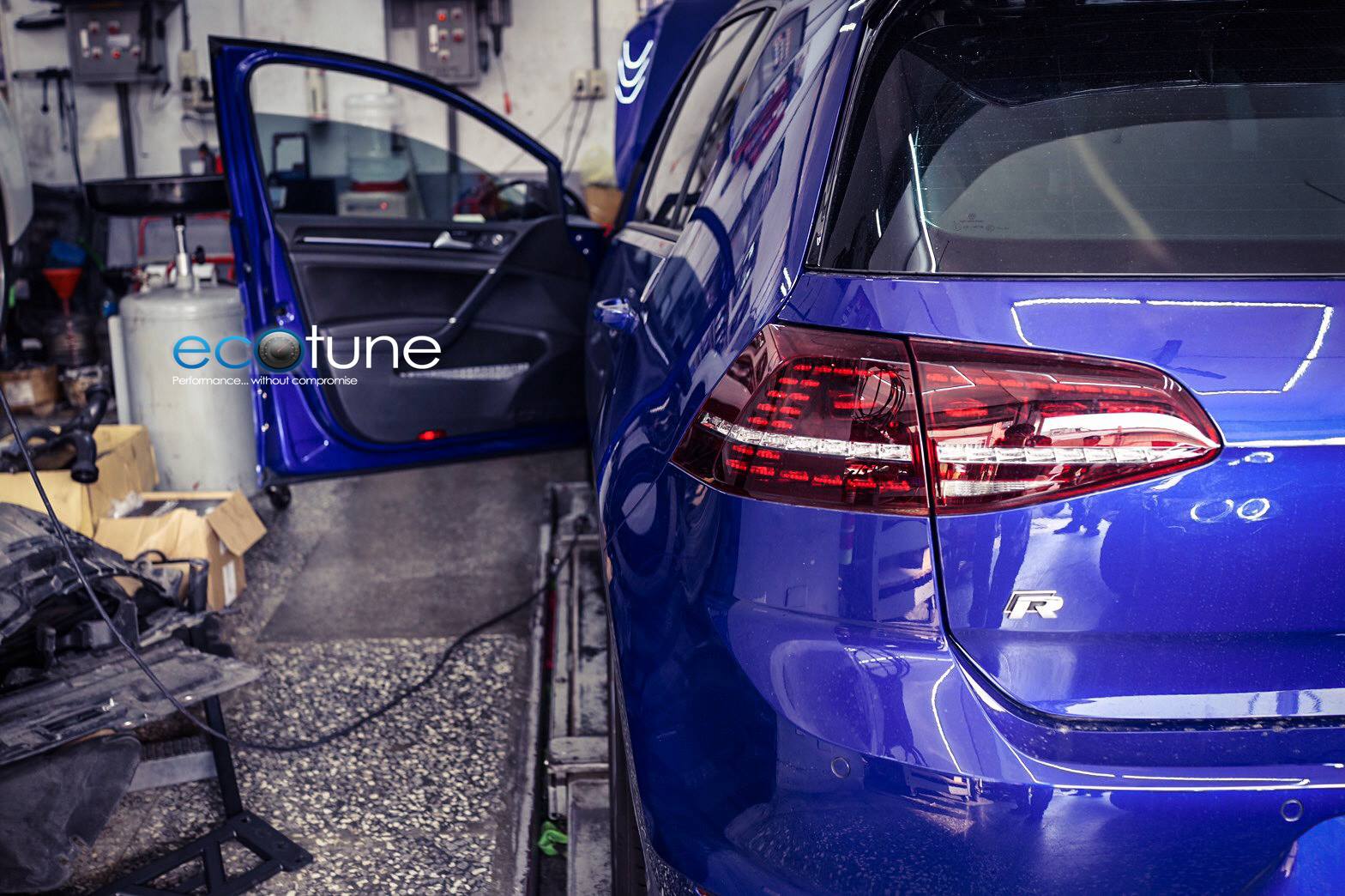 Ecotune Taiwan - 很少看到七代 VW Golf R 