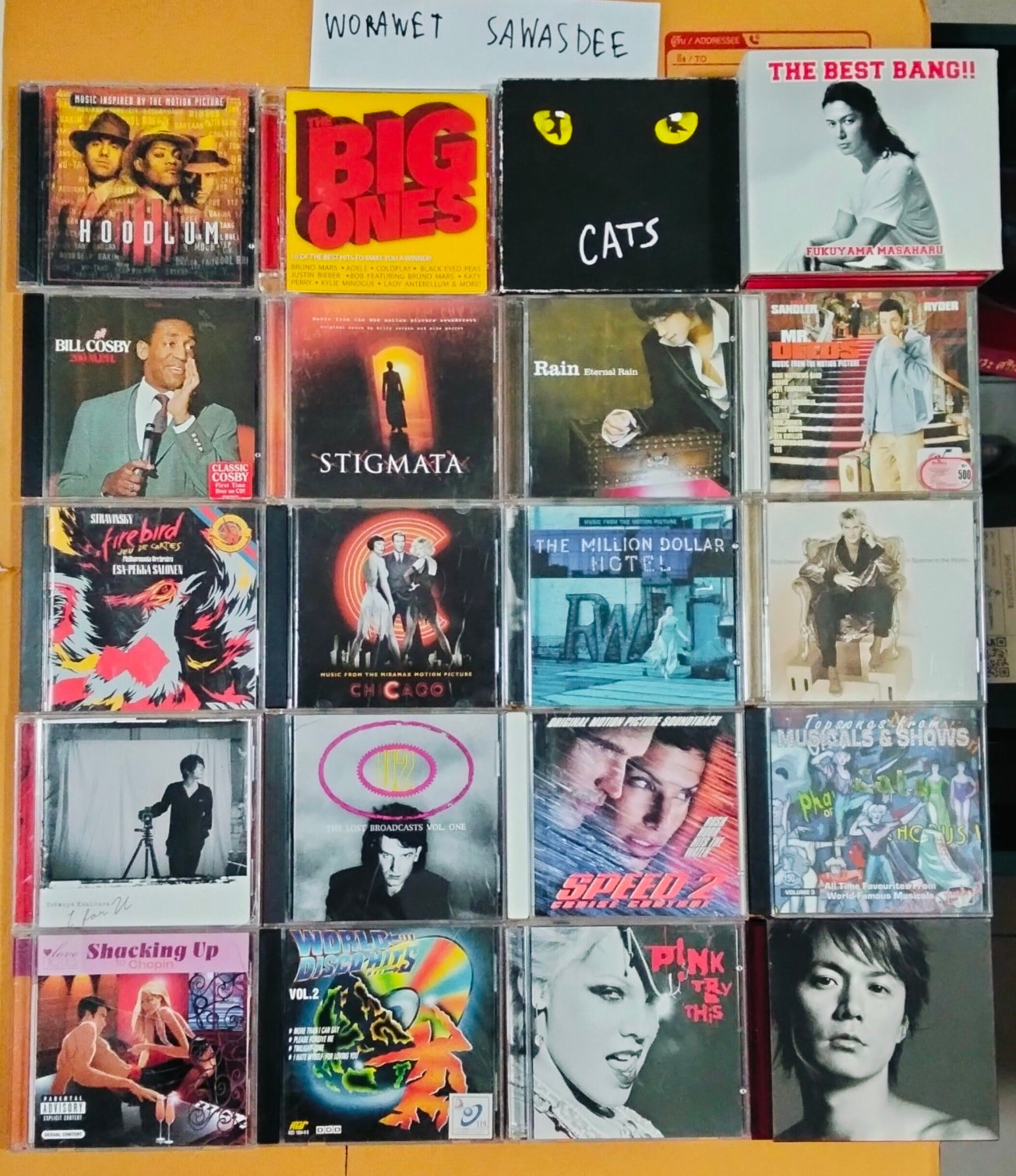 Worawet - CD audio เพลงสากล แผ่นสะสมสภาพกริ๊บ ทุกรายการแผ่นละ 50 มีค่า ...