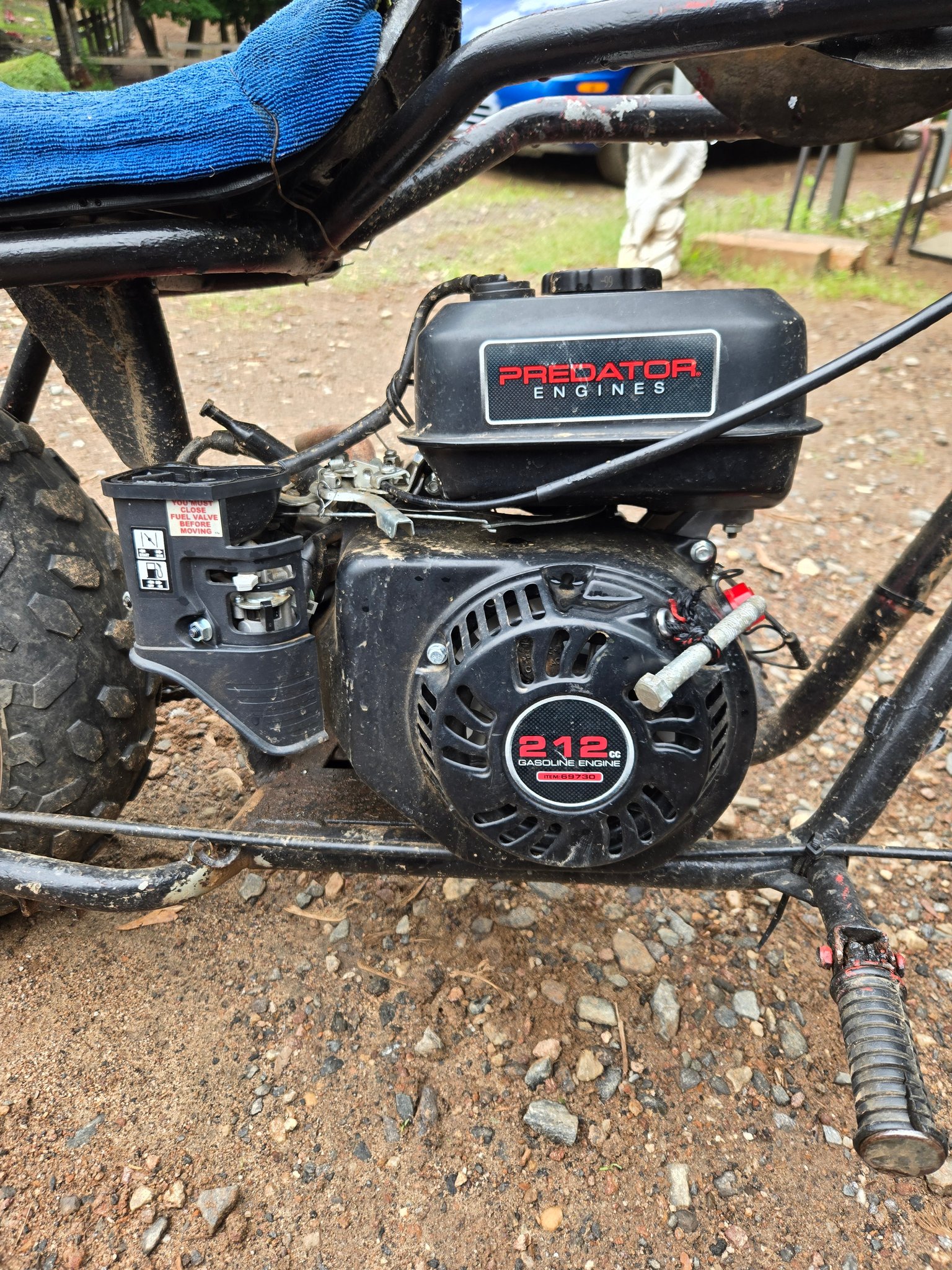 What type of mini bike is this 212cc Fat Cat model?