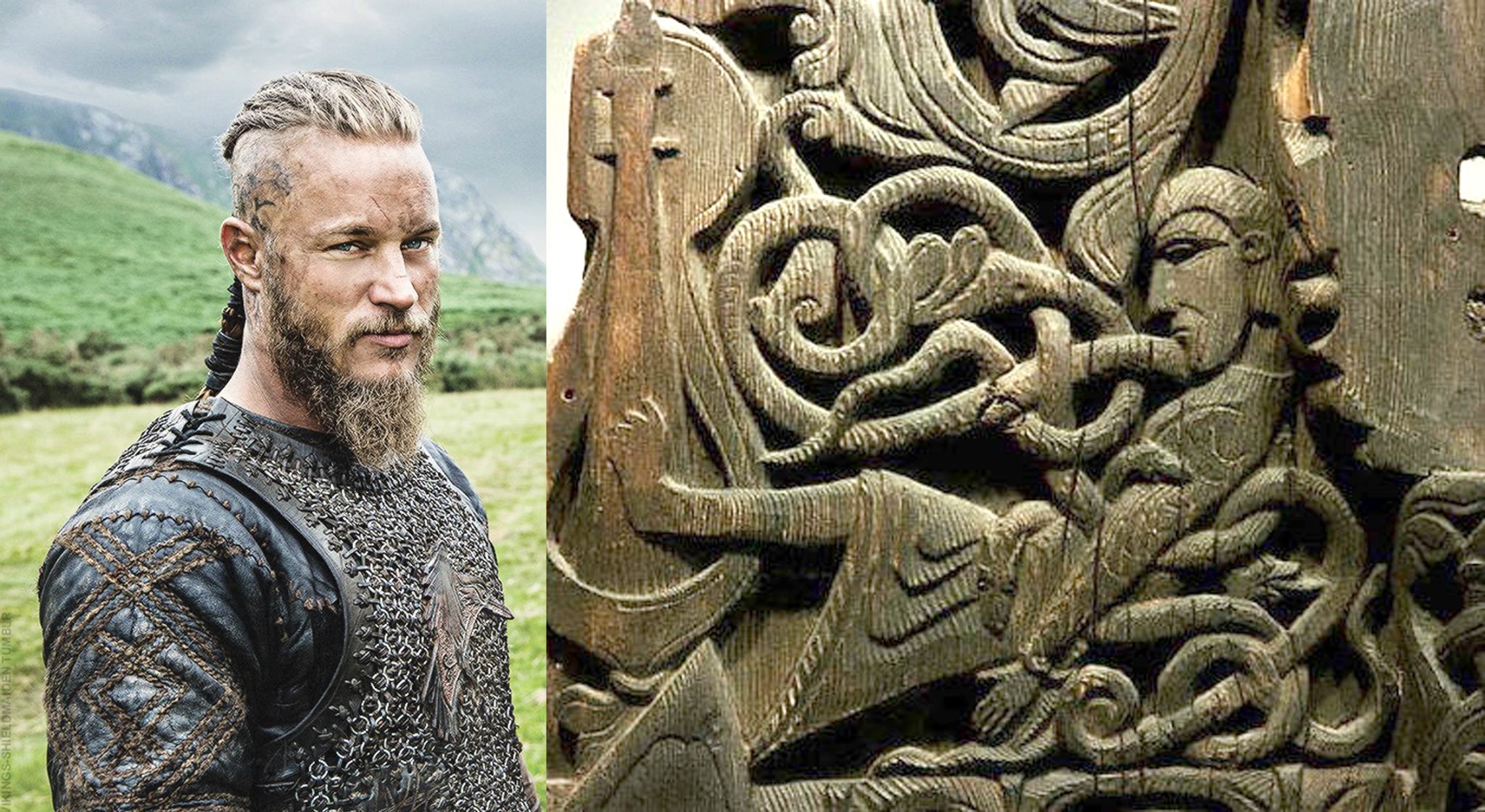 The infamous death of Ragnar Lothbrook... - The History Room | Facebook