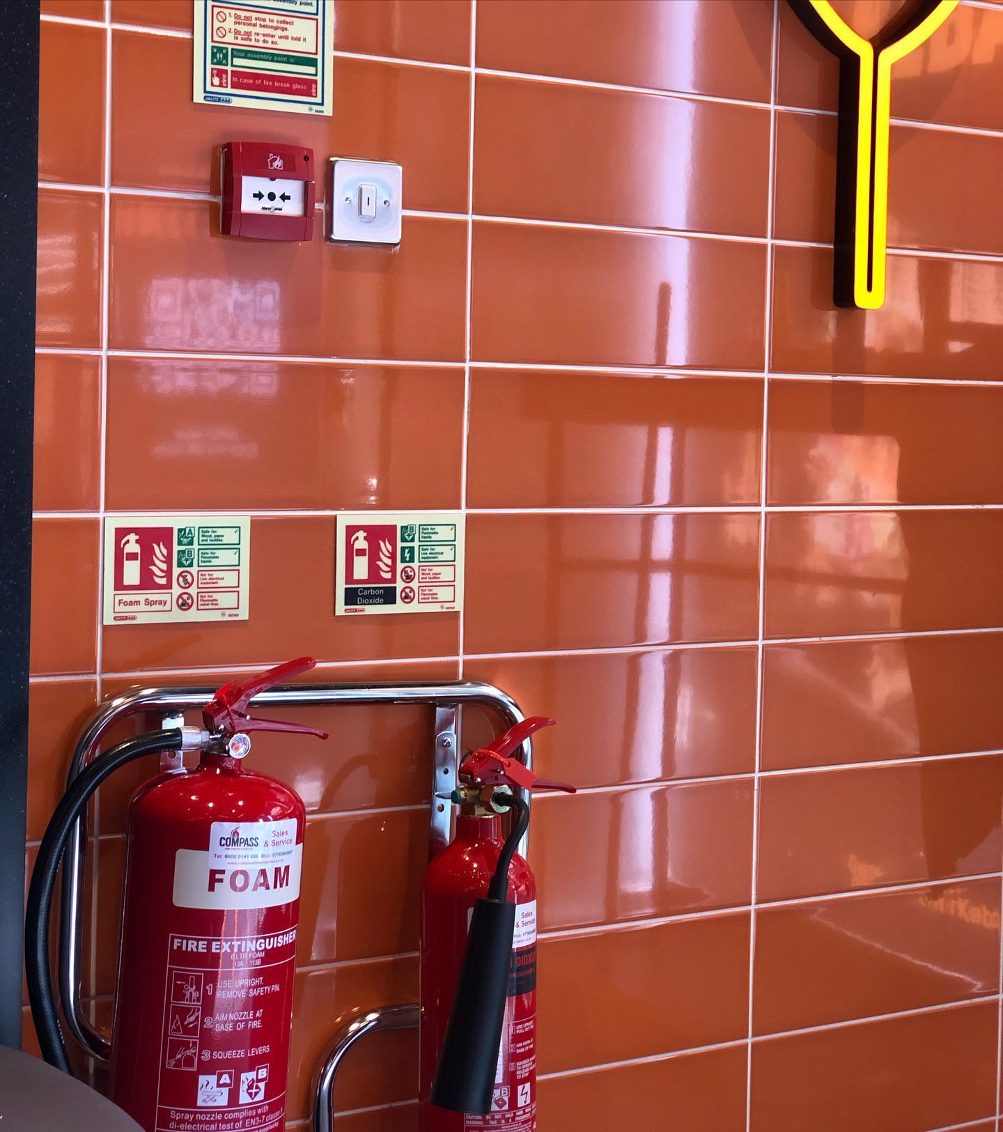 New fire extinguisher... - Compass Fire Protection Limited