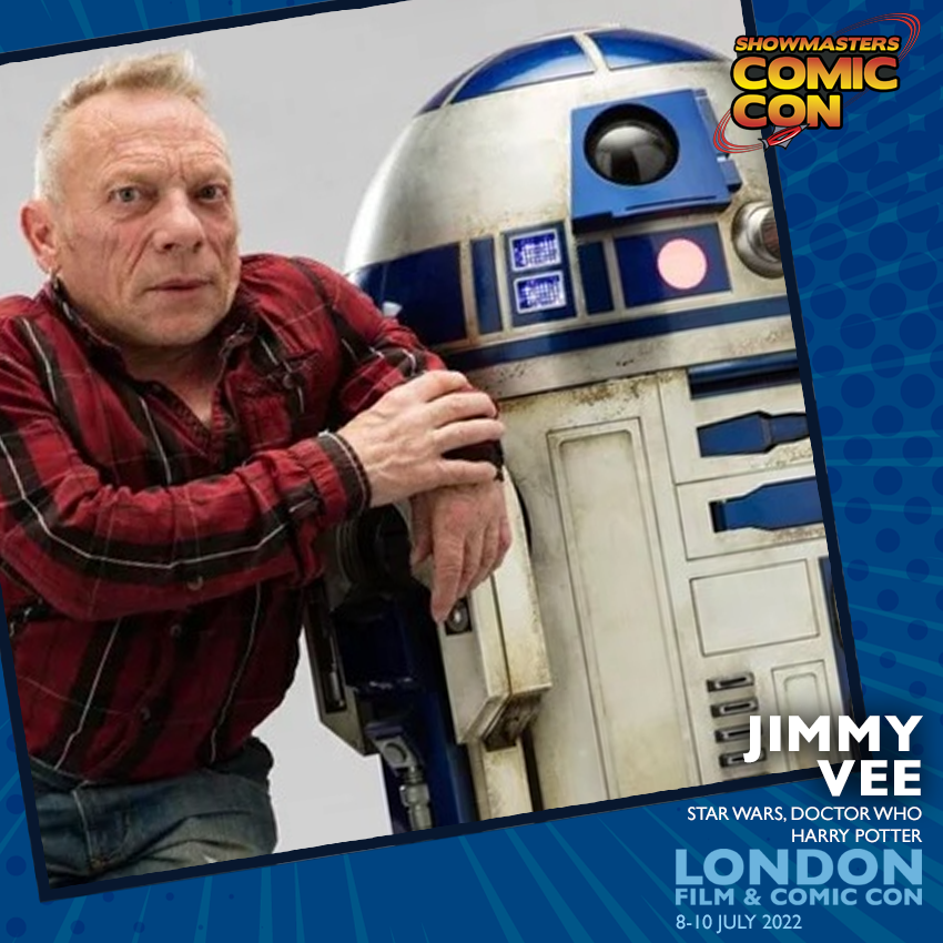 JIMMY VEE is also joining us at Film & Comic Con Glasgow! Jimmy