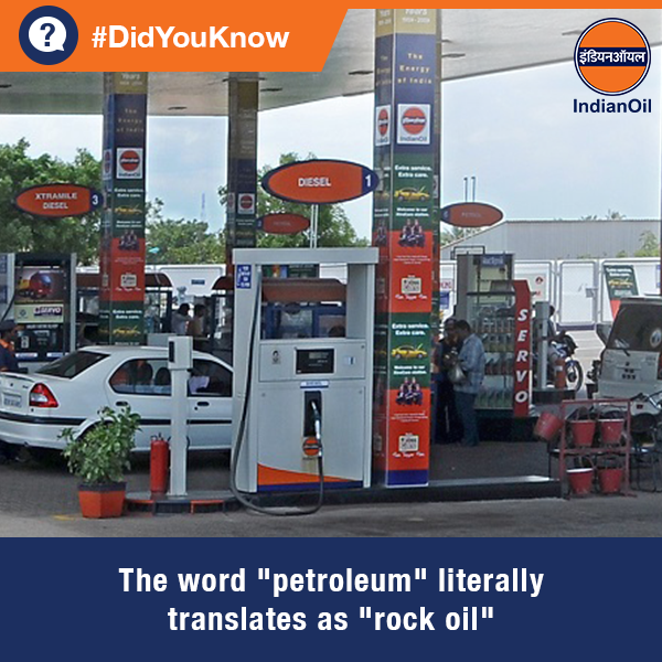 Indian Oil Corporation Ltd. - The word "petroleum" literally translates ...