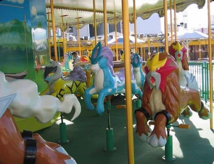 Pokemon Carousel in Japan's Pokepark 2005