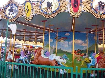 Pokemon Carousel in Japan's Pokepark 2005