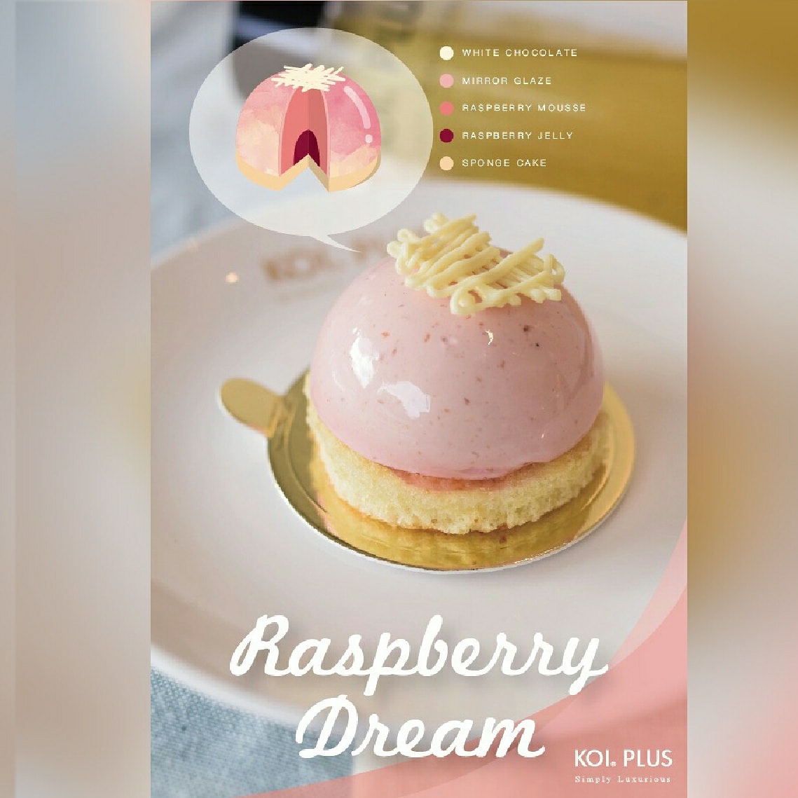Signature KOI - Raspberry Dream Dreaming of the...