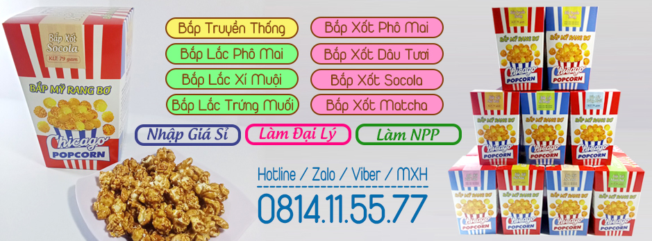Bắp Mỹ Rang Bơ