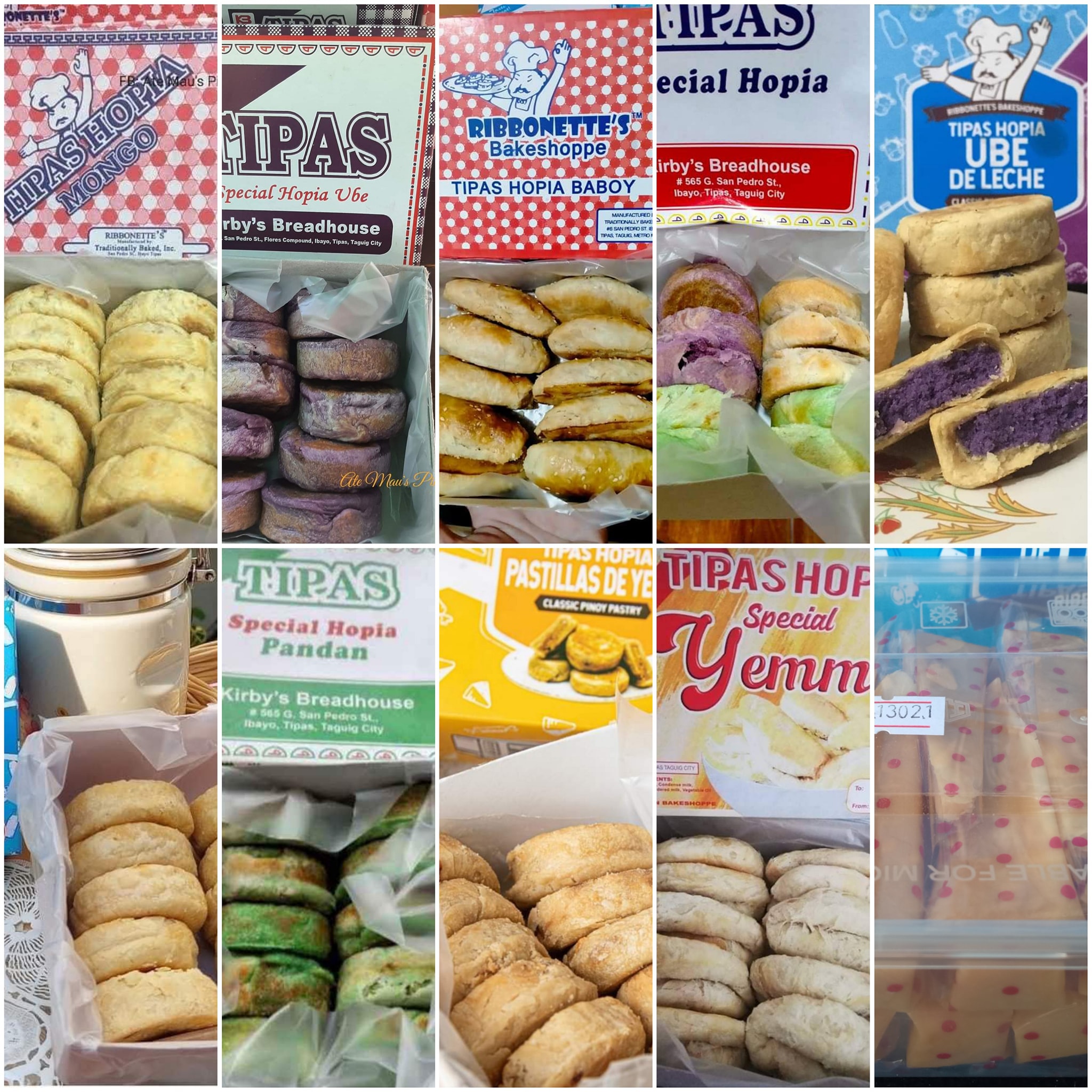 Tipas Hopia Rebonette,Kirby,Edson.direct supplier from calabarzon.