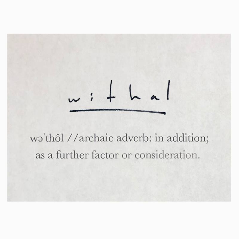 Withal