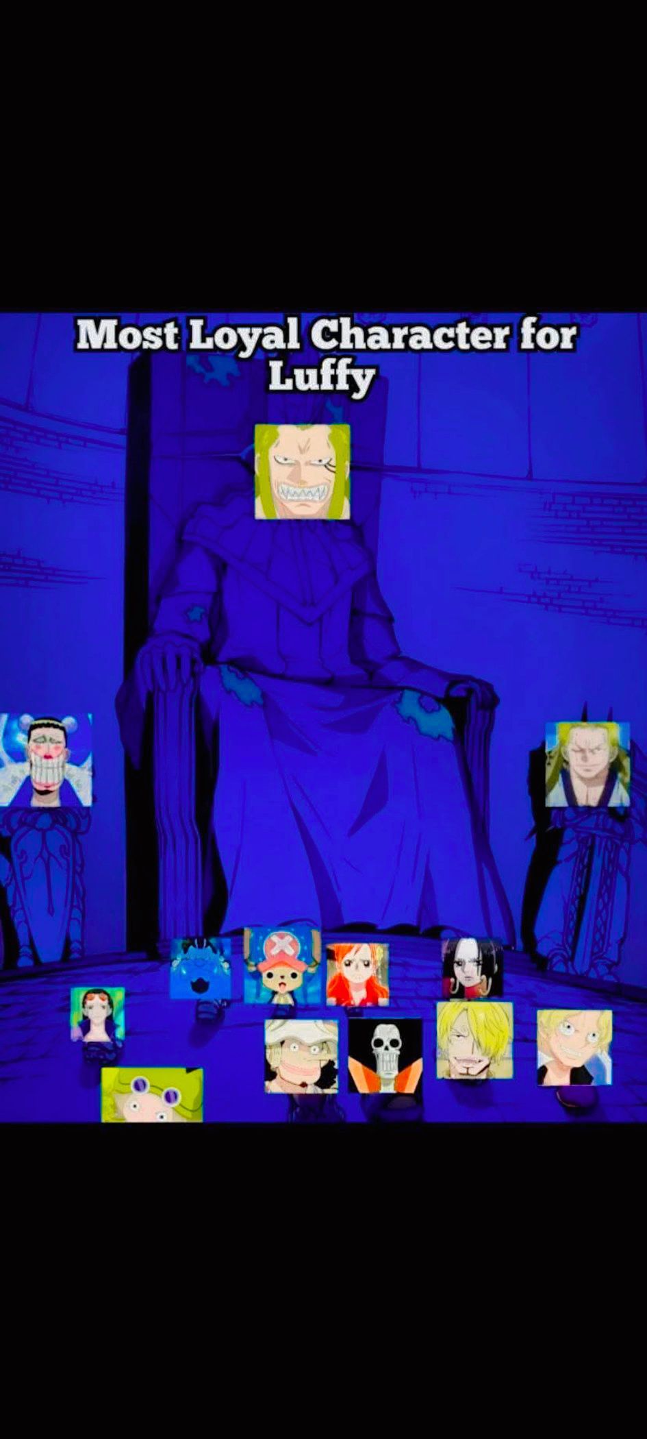 Ok, tell us which pictures should get switched. #onepiece #meme