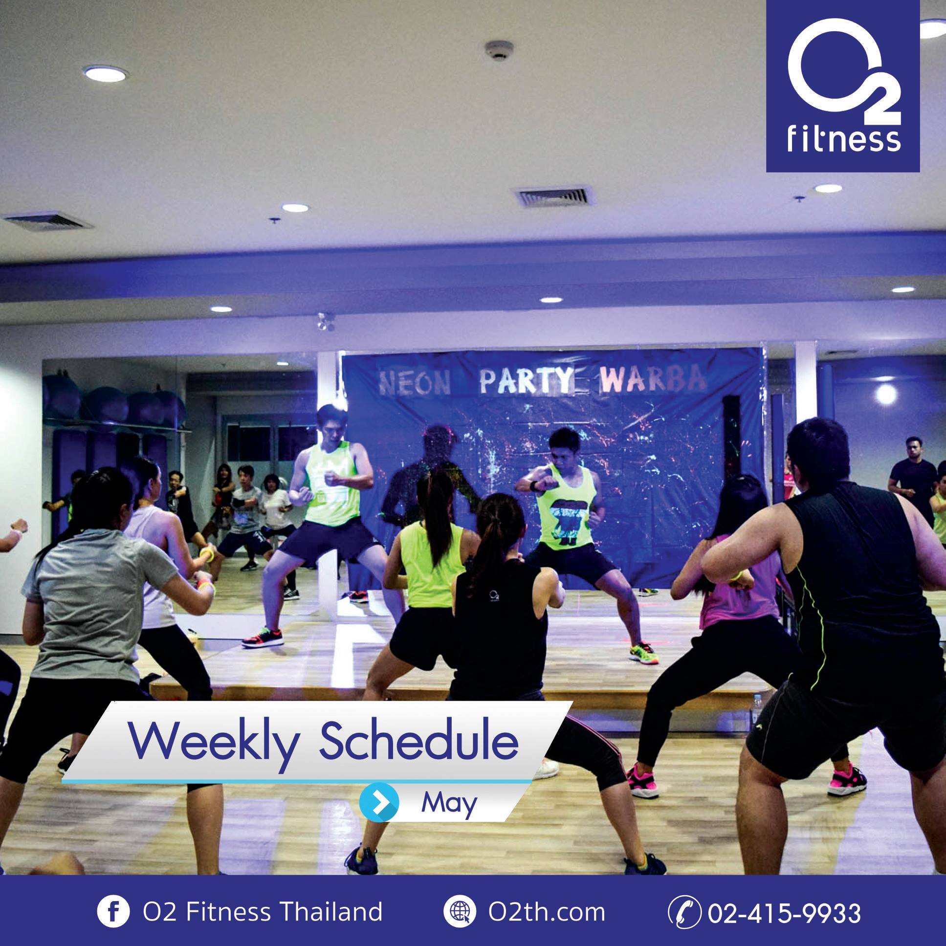 O2 Fitness Thailand - 💪🏽Group Exercise Class Schedule ตารางคลาส คลิกเลย ...
