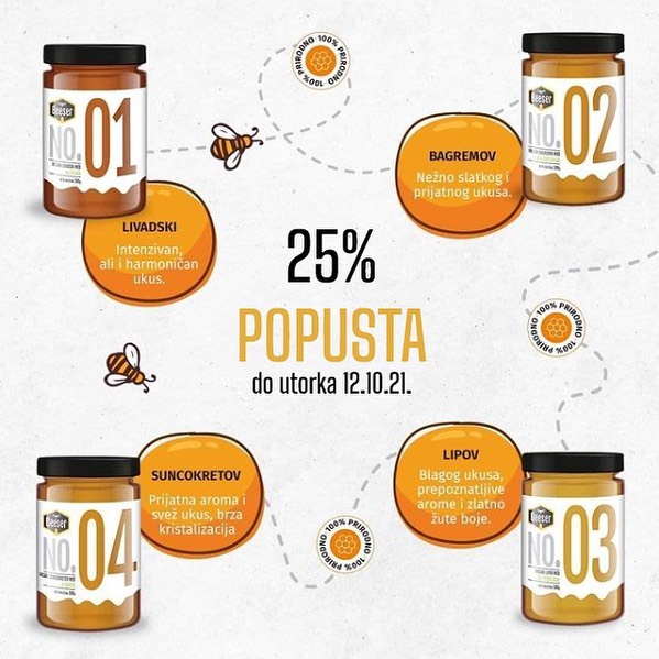 Beeser - Obaveštavamo Vas da je med na POPUSTU 25% do... | Facebook