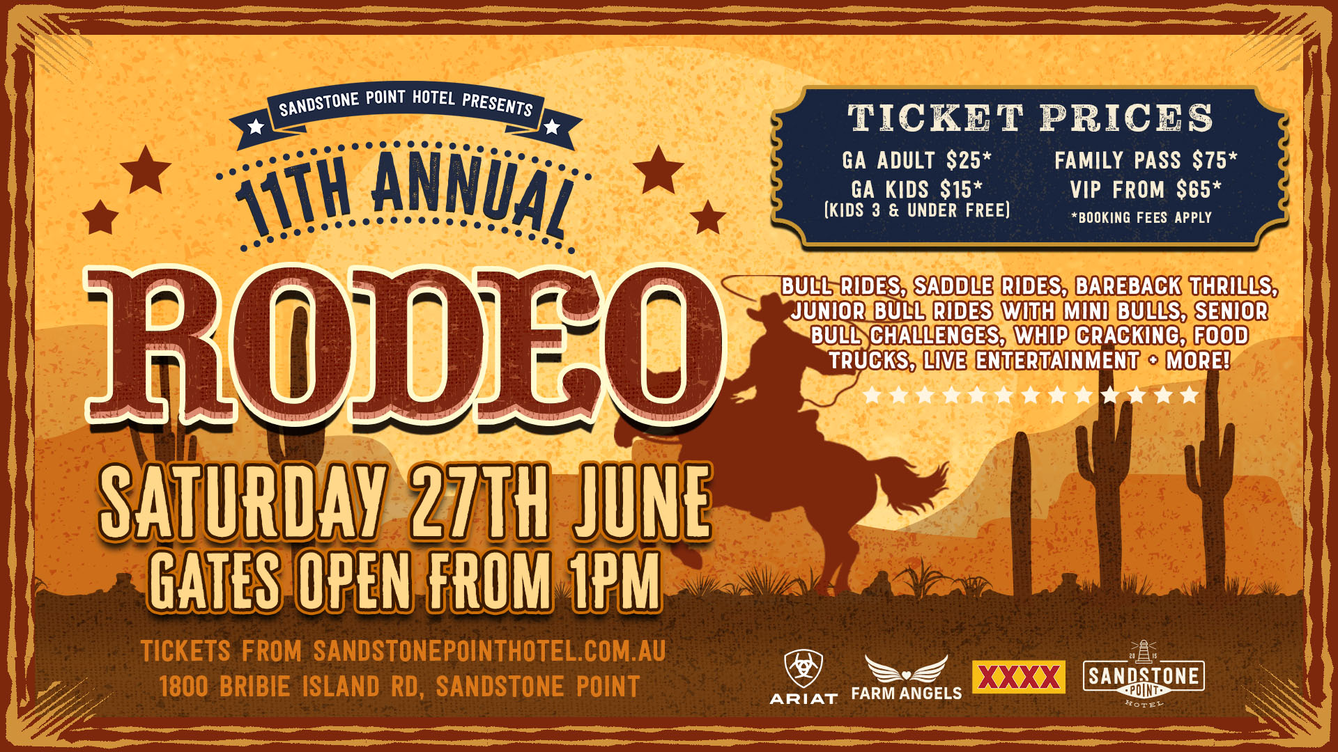Sandstone Point Hotel 11th Annual Rodeo