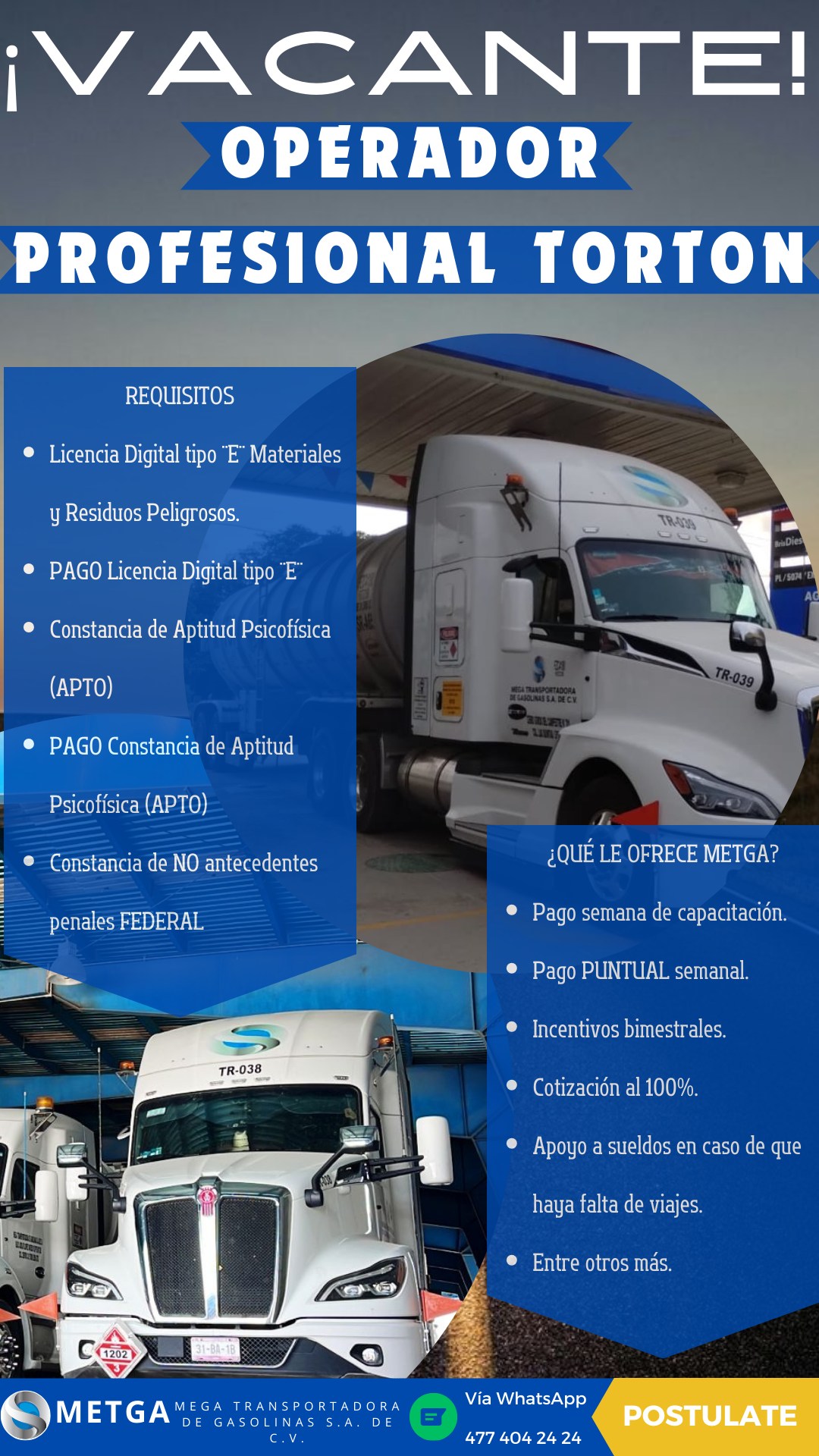 Reclutamiento METGA 1203 1202 1075
