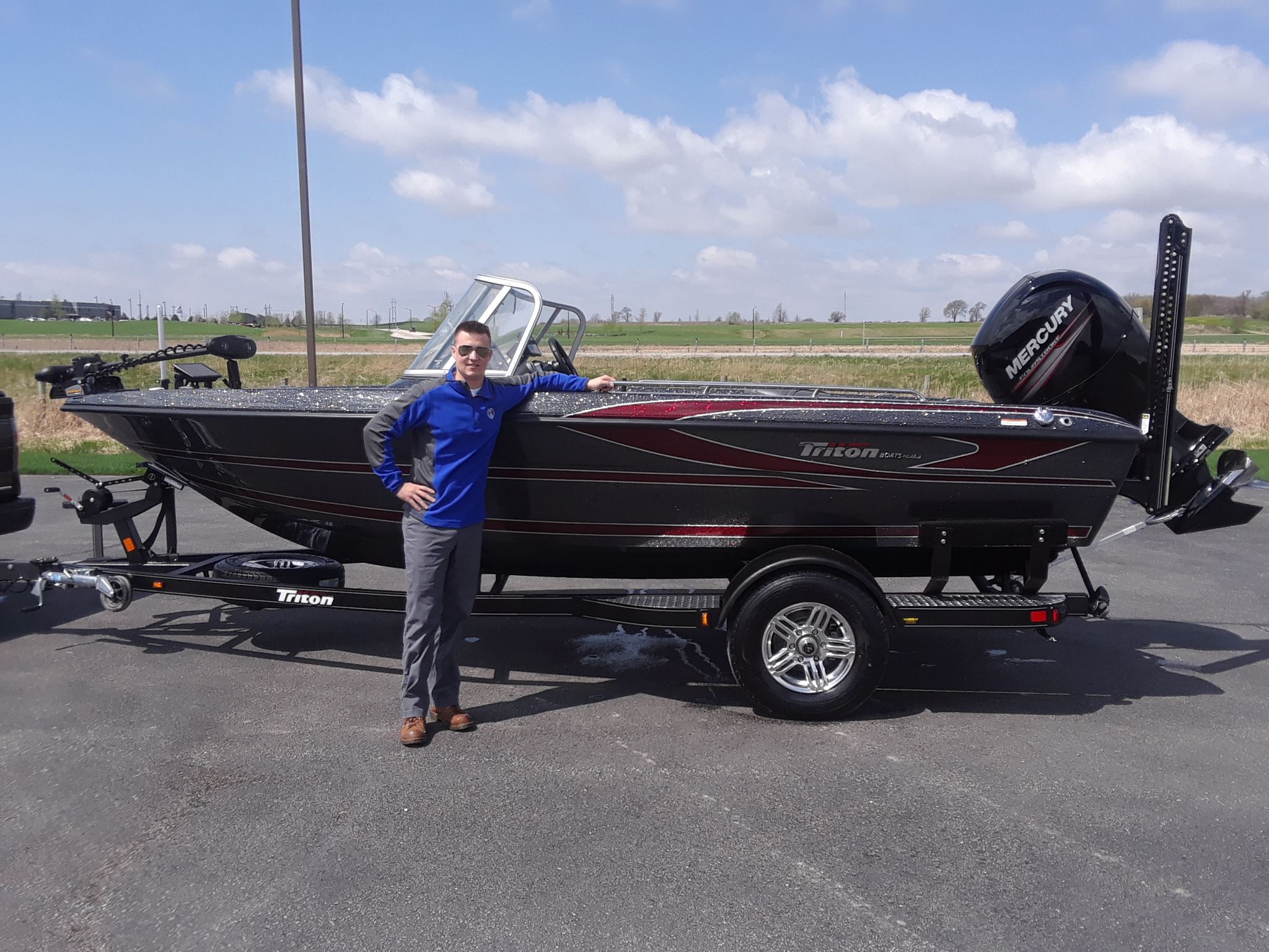 Congrats to Marcus Majewski on rolling home today with his new