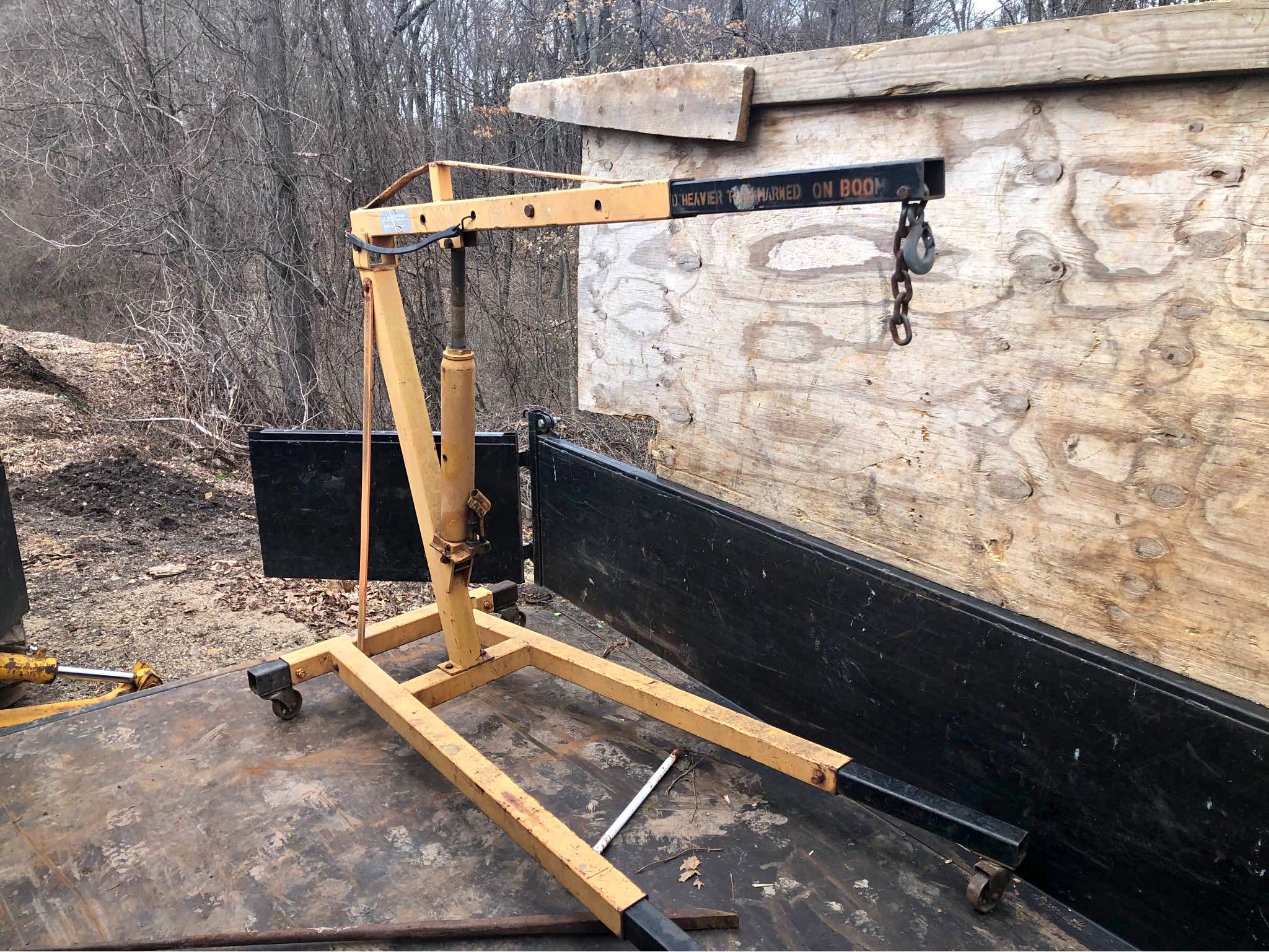 2 ton portable engine lift - Weight Lifting Machines & Racks - Portland ...