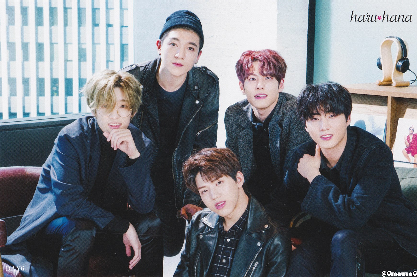 Just Day6 Scan Haru Hana Magazine October 18 Issue Facebook