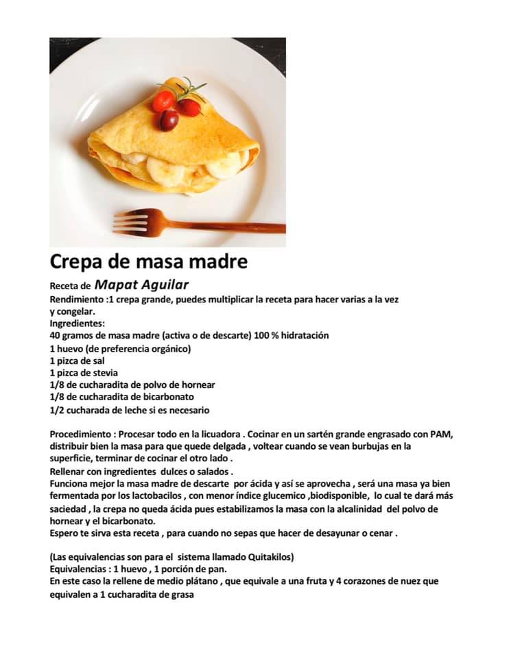 Mapat Aguilar - Para quien ya tenga su cultivo de masa... | Facebook