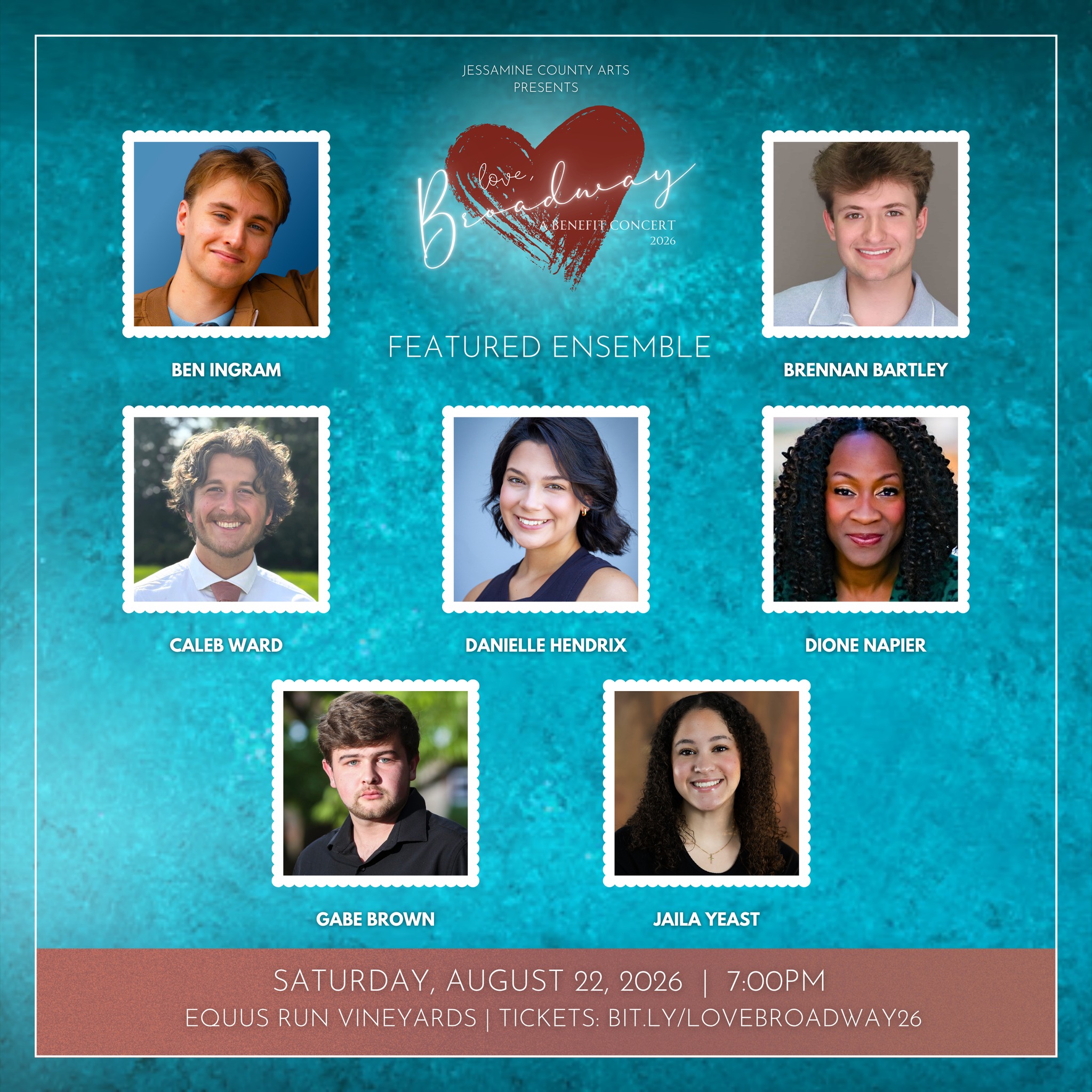 Love, Broadway 2026 benefit concert at Equus Run Vineyards
