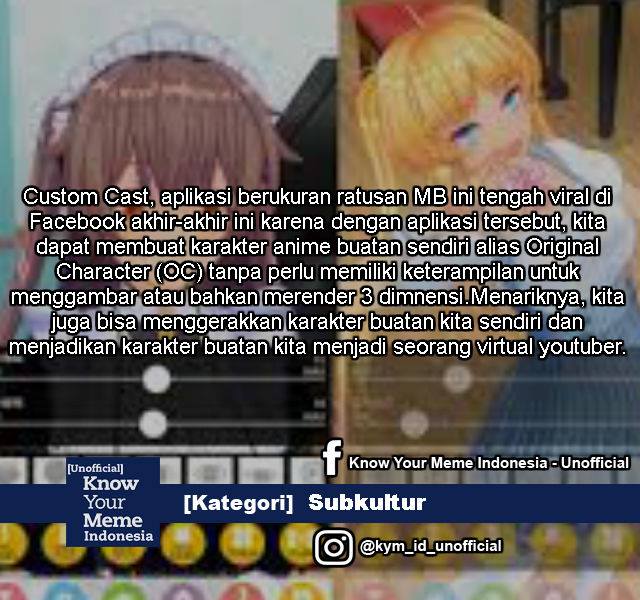 Know - Custom Cast, aplikasi berukuran ratusan MB ini tengah viral di ...