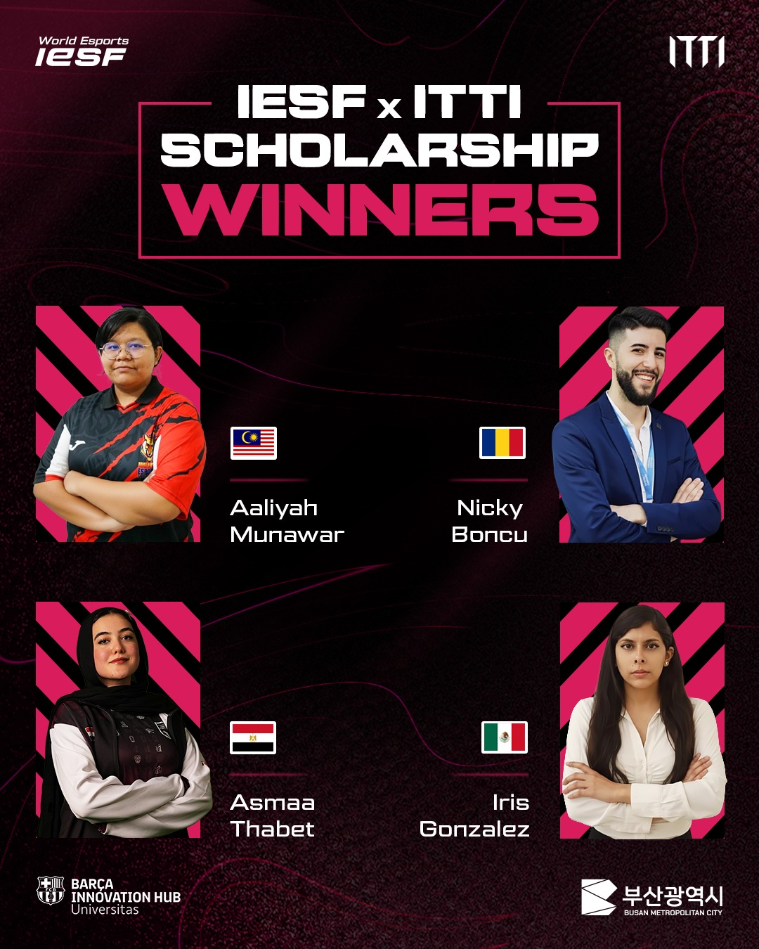 IESF - International Esports Federation - [ELECTIONS OF IESF’S PLAYERS ...