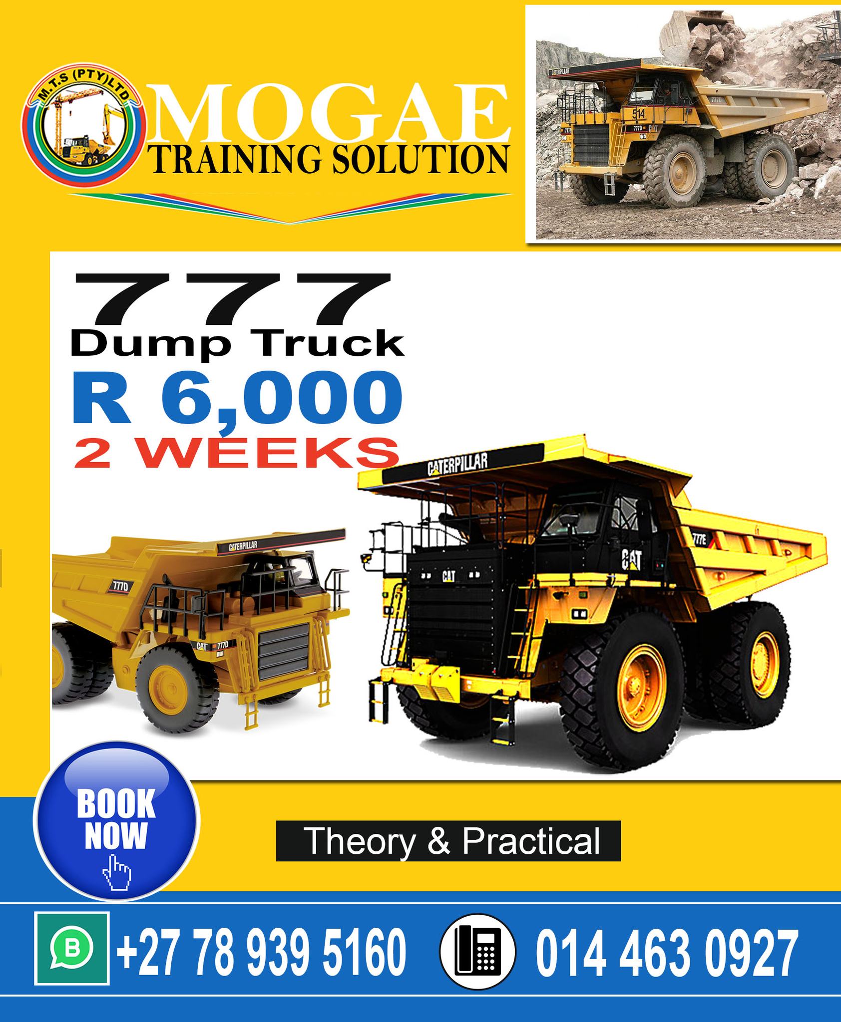 Rustenburg Mining & Machines Operator Training College:+27 78 939 5160 ...