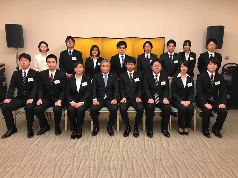 株式会社 松永建設 本日 内定式が執り行われました 来春に9名の仲間が加わります 楽しみです Facebook