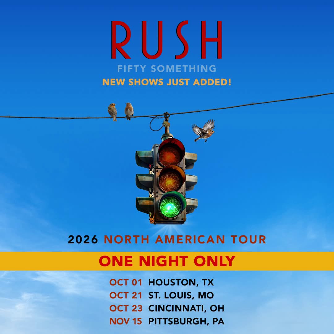 Rush 2026 tour: Citi presale for St. Louis show