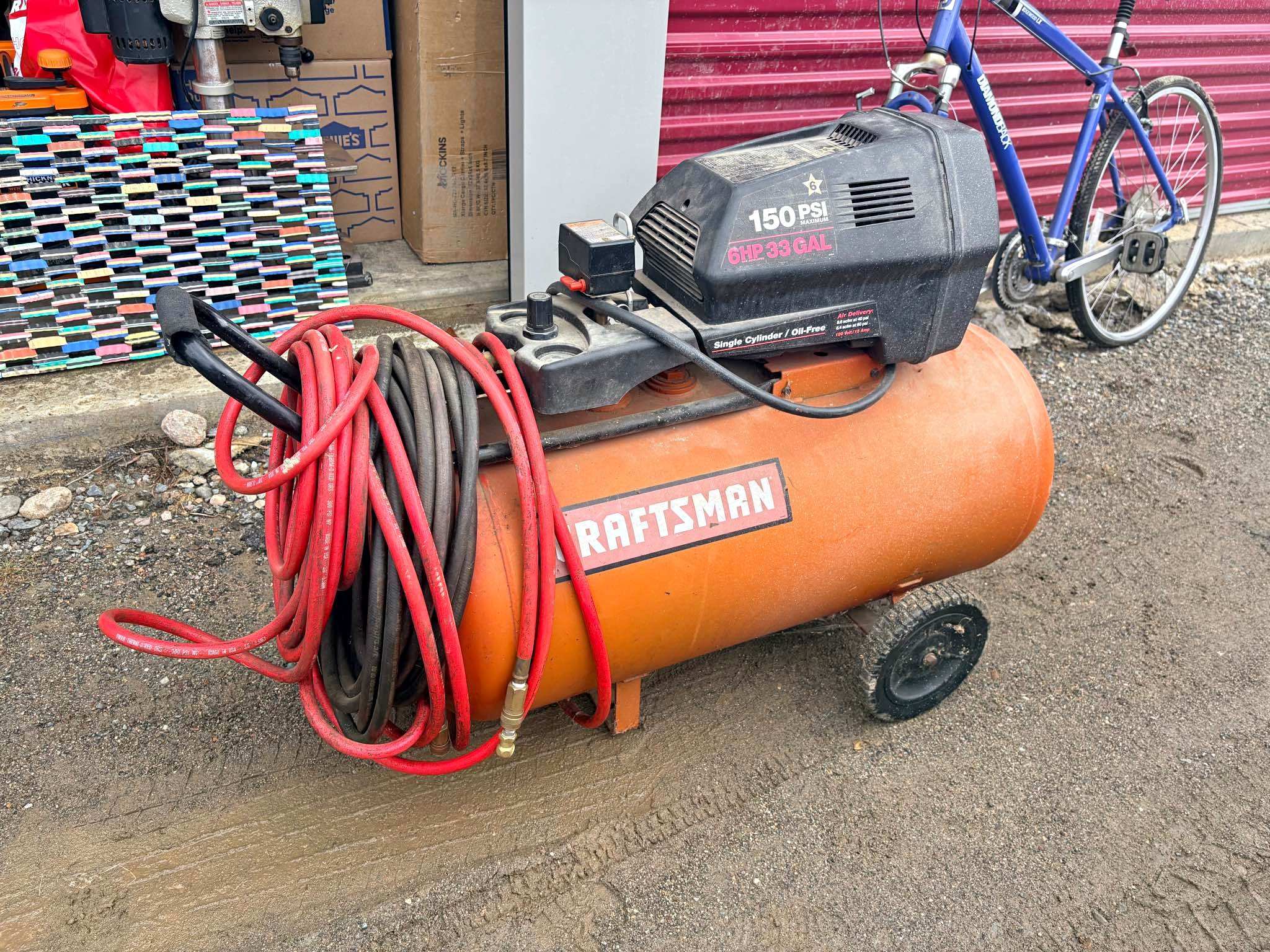 80s Ingersoll rand 180 air compressor - Air Compressors - Trenton ...