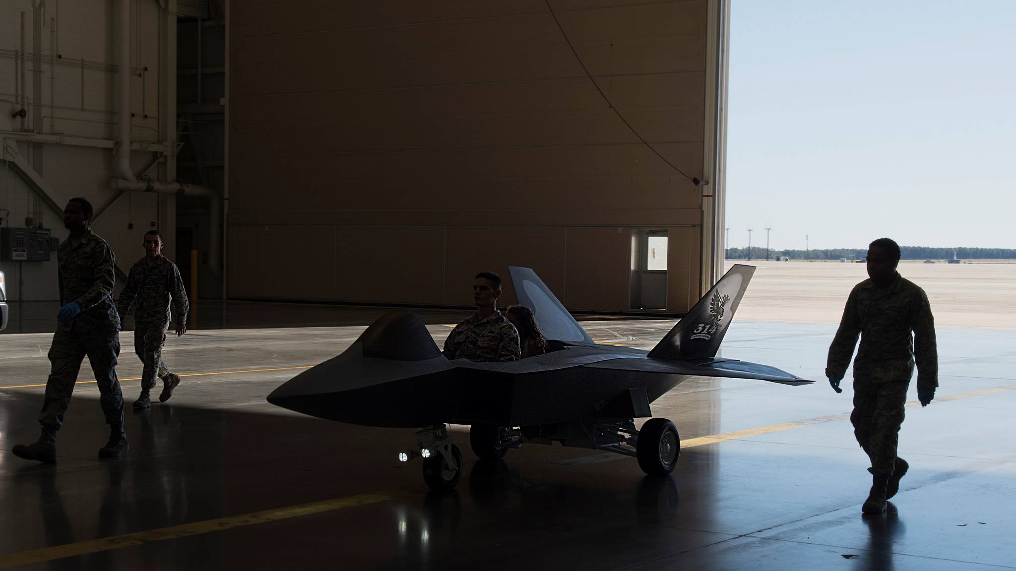 This mini F-22 Raptor... - Joint Base McGuire-Dix-Lakehurst | Facebook