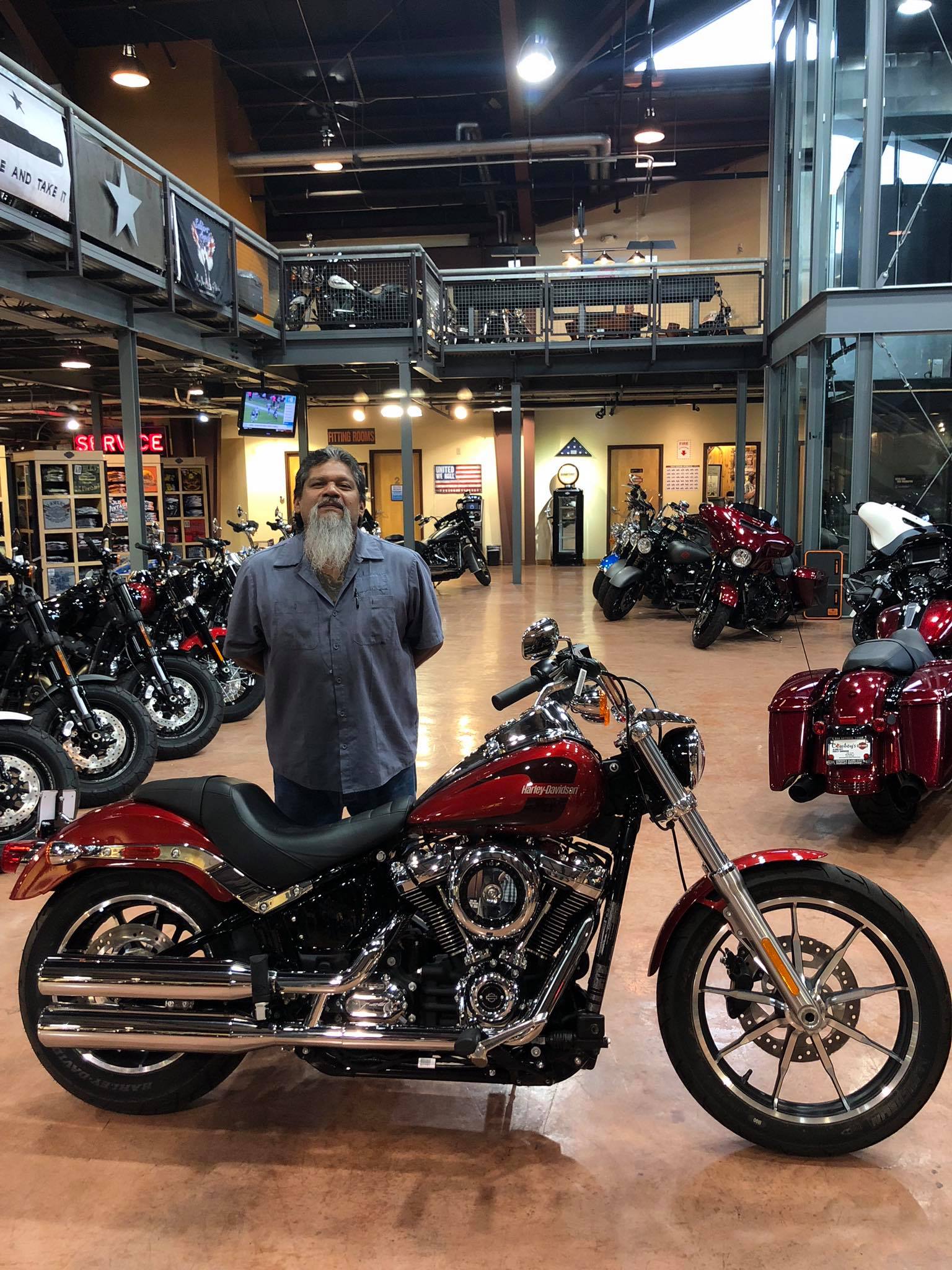 Nicole Galarza's first Harley-Davidson Sportster 883 Low